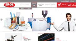 Desktop Screenshot of erolplastikmakina.com