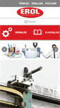 Mobile Screenshot of erolplastikmakina.com