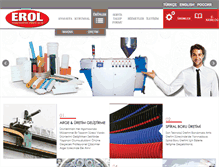 Tablet Screenshot of erolplastikmakina.com